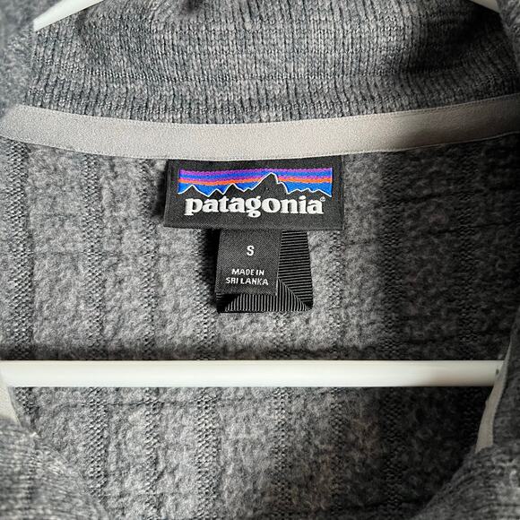 Patagonia Women's Better Sweater Coat Long Fleece Button Up Jacket Small Gray - Picture 3 of 5